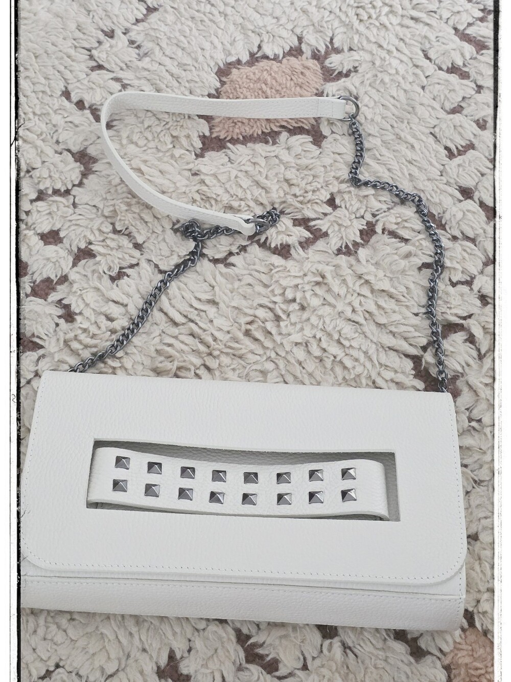 House Of Harlow Leather Clutch Or Shoulder Bag Like New!